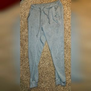 Gray sweatpants